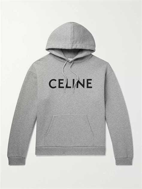 celine grey hoodie